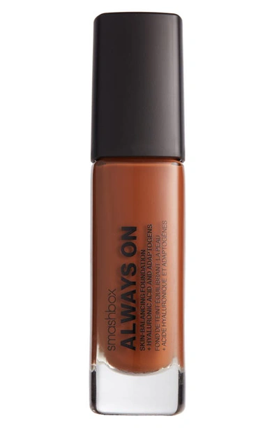 Smashbox Always On Skin-balancing Foundation With Hyaluronic Acid & Adaptogens In D20w