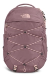 The North Face Borealis Backpack In Fawn Grey/ Pink Moss