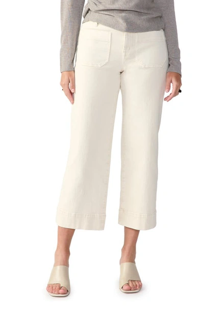Sanctuary The Marine Crop Denim Pants In French Van