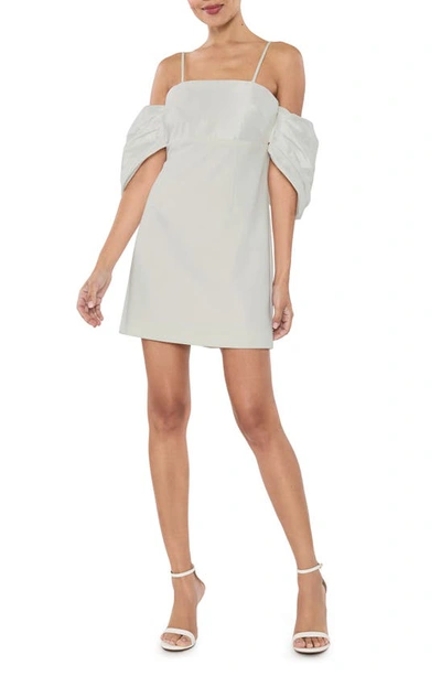 Likely Capri Cold Shoulder Minidress In White