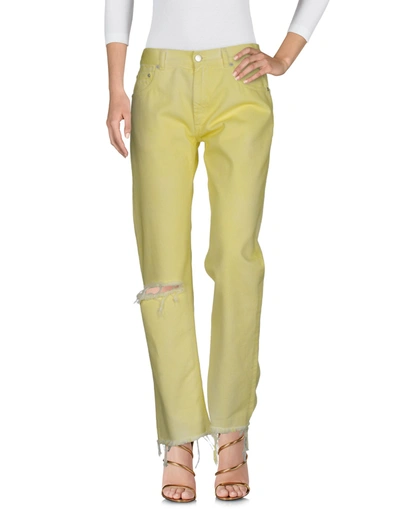 Alyx Jeans In Light Yellow