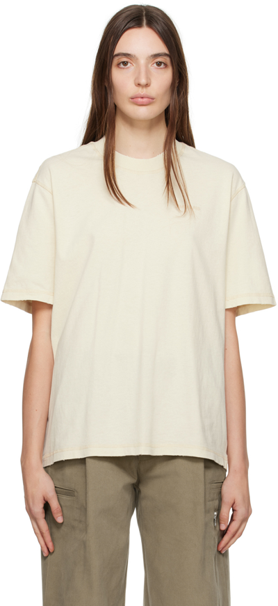 Ami Alexandre Mattiussi Fade Out T-shirt In White