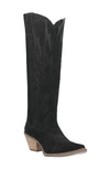 Dingo Thunder Road Cowboy Boot In Black