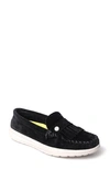 Minnetonka Kylee Kilty Slip-on Sneaker In Black