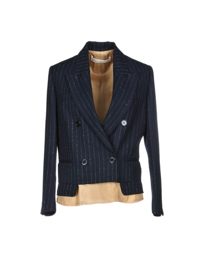 Golden Goose Sartorial Jacket In Dark Blue