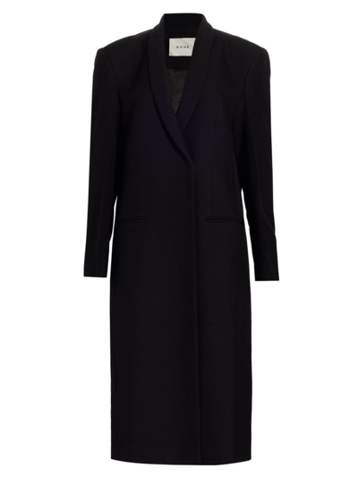Rohe Women's Tailored Tuxedo Coat In Noir