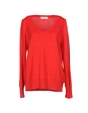 Le Tricot Perugia Sweater In Red