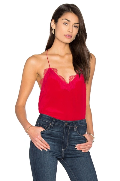 Cami Nyc The Racer Cami In Red
