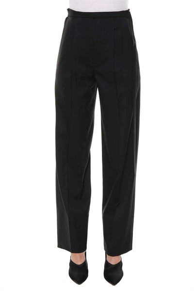 Helmut Lang Palazzo Trousers In Nero
