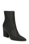 Franco Sarto Vesi Leather Bootie In Grey