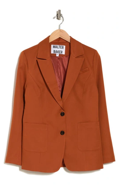 Walter Baker Felix Blazer In Cinnamon