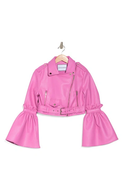 Pink Puff Leather Jacket Pink Puffy Jacket Shop