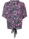 Marc Jacobs Printed Loose Blouse
