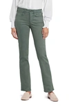 Nydj Marilyn Straight Leg Jeans In Sage Leaf