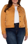 Liverpool Los Angeles Classic Denim Jacket In Amber Dawn