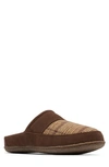 Sorel Falcon Ridge Ii Faux Fur Lined Scuff Slipper In Tobacco/ Gum 10