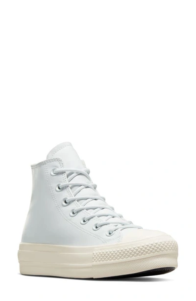 Converse Chuck Taylor® All Star® Lift High Top Platform Trainer In Moonbathe/ Egret