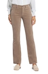 Nydj Marilyn Corduroy Straight Leg Pants In Saddlewood