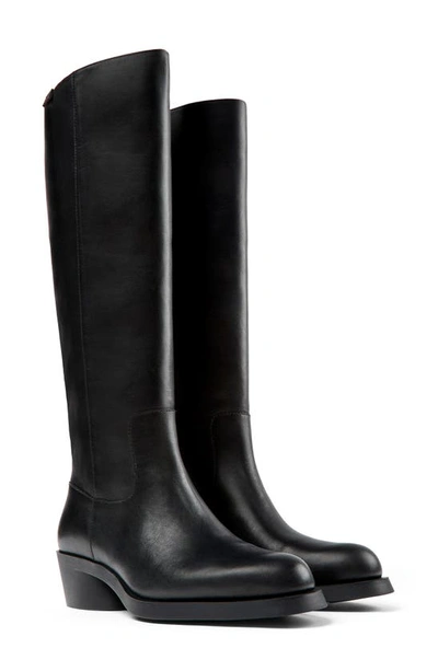 Camper Bonnie Riding Boot In Black