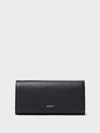 Donna Karan Sutton Large Wallet In Black