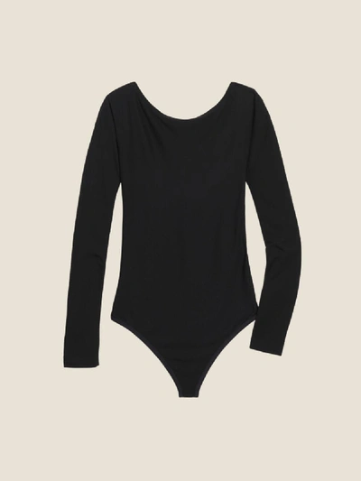 Donna Karan Women's Off-the-shoulder Bodysuit - In Black