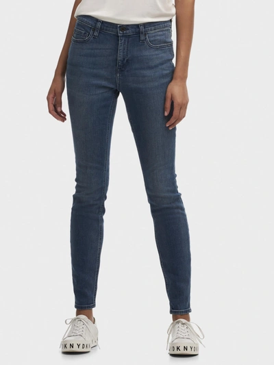 Donna Karan The City Skinny Jean In Ultramarine