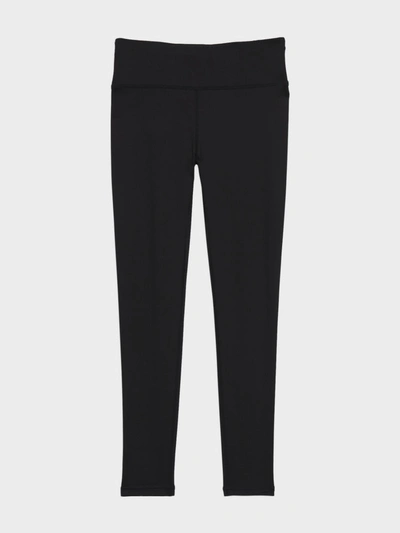 Donna Karan High-waisted Full-length Legging With Keep It Brief In Black