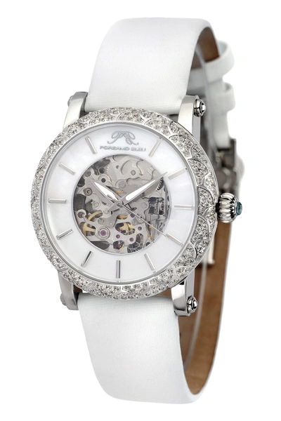 Porsamo Bleu Liza Women's Automatic Watch In White