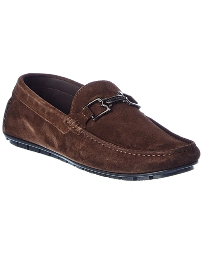 M By Bruno Magli Xavier Suede Loafer In Brown