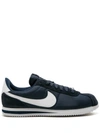 Nike Men's Cortez Basic Nylon Casual Sneakers From Finish Line In Blue