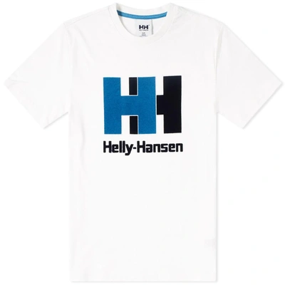 Helly Hansen Logo Tee In White