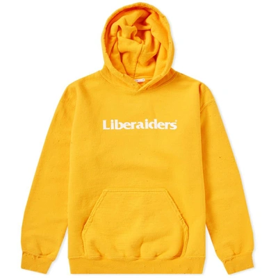 Liberaiders Og Logo Popover Hoody In Yellow