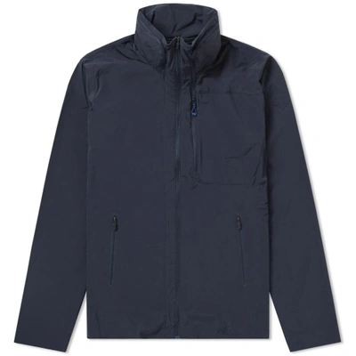 Descente Allterrain Stretch Packable Jacket In Blue