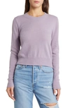 Reformation Dana Cashmere Sweater In Vintage Purple