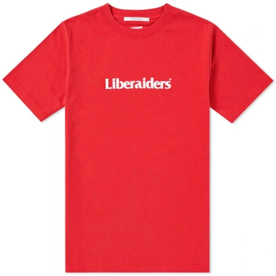 Liberaiders Og Logo Tee In Red