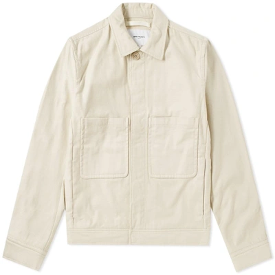 Norse Projects Tyge Broken Twill Jacket In Neutrals