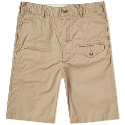 Engineered Garments Ghurka Short In Green