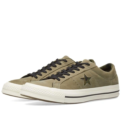 Converse One Star Ox Camo Pack In Green