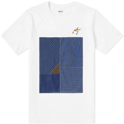 Fdmtl Patchwork Tee In White