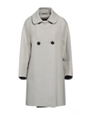 Cinzia Rocca Woman Coat Light Grey Size 14 Virgin Wool
