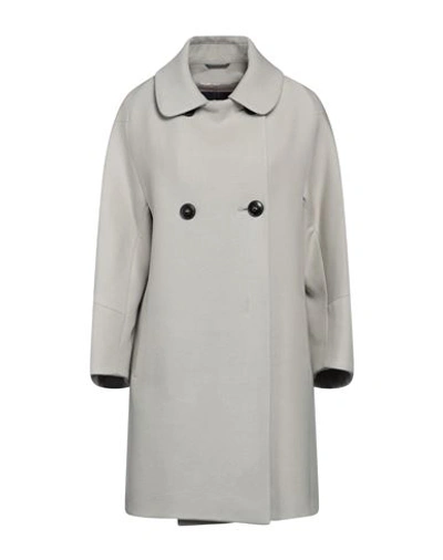 Cinzia Rocca Woman Coat Light Grey Size 14 Virgin Wool