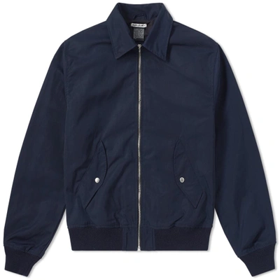 Our Legacy Tech Half Harrington Jacket In Blue