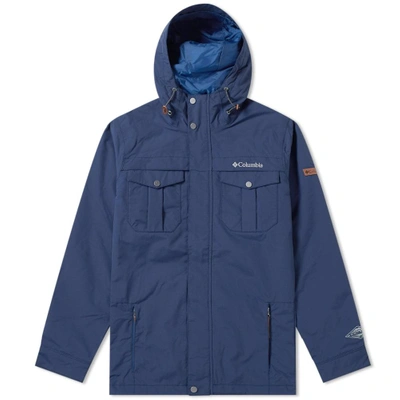 Columbia Weiland Crossing Parka In Blue