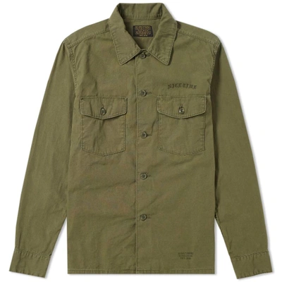 Wacko Maria Classic Army Shirt Jacket In Green