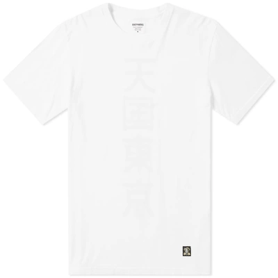 Wacko Maria Katakana Back Print Tee In White