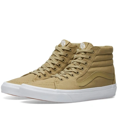 Vans Sk8-hi Mono Canvas In Brown