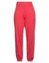 Mangano Woman Pants Red Size 8 Cotton