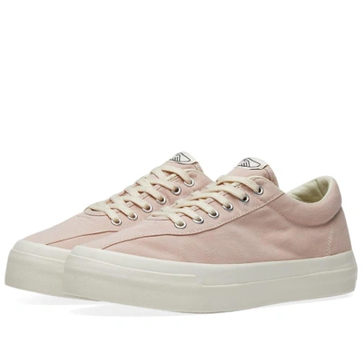 Stepney Workers Club Dellow Canvas Sneaker In Pink