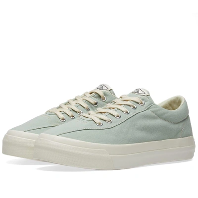 Stepney Workers Club Dellow Canvas Sneaker In Green