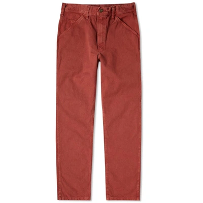 Stan Ray Slim 80s Painter Pant In Brown